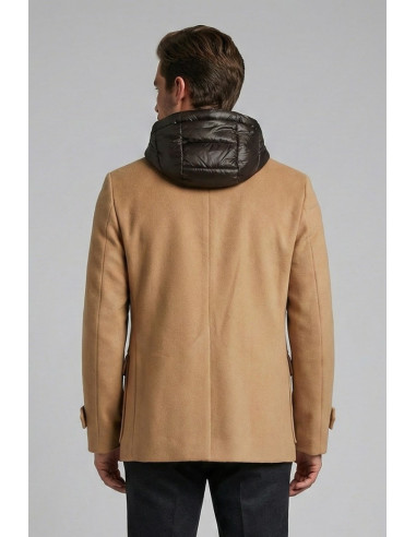 Markup cappotto peacoat in panno con pettorina imbottita mk9940621 [e4be46ff]