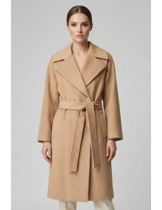 Maidoma cappotto con collo ampio e cintura abbinata ai26f01/2096 [91746a2e]