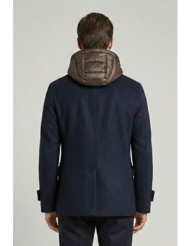 Markup cappotto peacoat in panno con pettorina imbottita mk9940621 [d31c1f04]