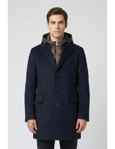 Markup cappotto in panno double con pettorina mk9940616 [3530e520]