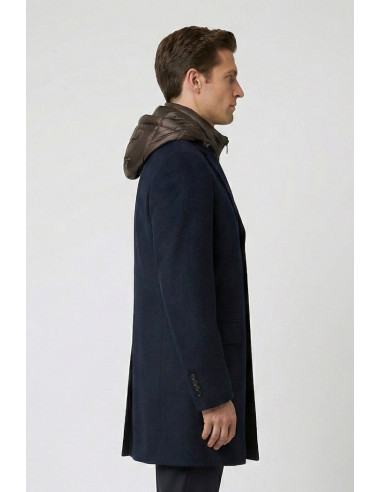 Markup cappotto in panno double con pettorina mk9940616 [ec16a62d]
