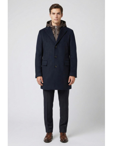 Markup cappotto in panno double con pettorina mk9940616 [5e5b2037]