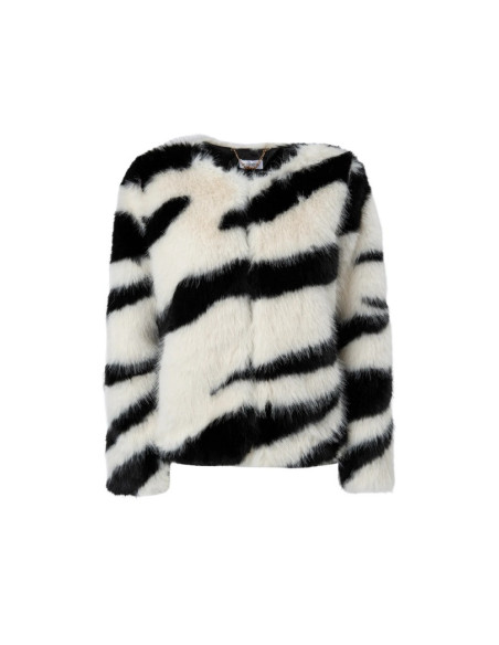 Influencer giacca in ecopelliccia animalier bj2307 [71199865]