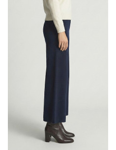 Sheis pantalone palazzo in maglia con riga d52010 [d1e2d132] 2