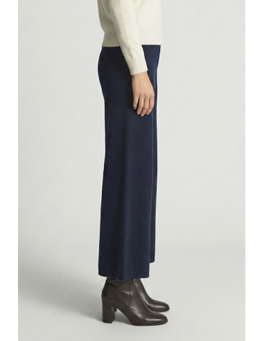 Sheis pantalone palazzo in maglia con riga d52010 [08c4923f]