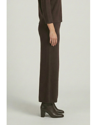 Sheis pantalone palazzo in maglia con riga d52010 [cad885d2]