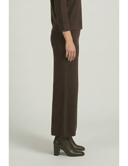 Sheis pantalone palazzo in maglia con riga d52010 [cad885d2]