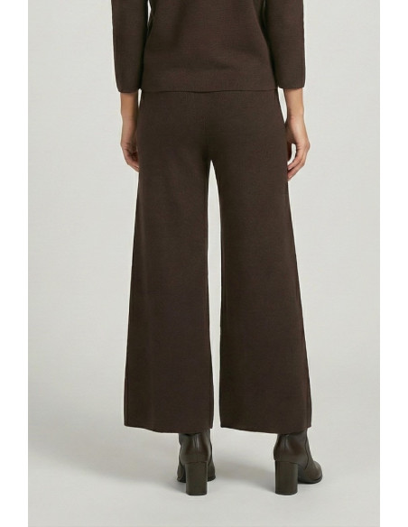 Sheis pantalone palazzo in maglia con riga d52010 [7dc544d6]