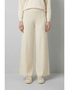 Sheis pantalone palazzo in maglia con riga d52010 [089da071]