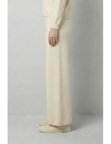 Sheis pantalone palazzo in maglia con riga d52010 [d1bbe37c]