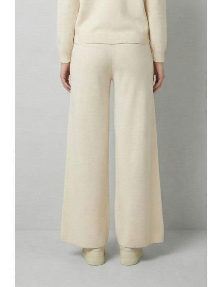 Sheis pantalone palazzo in maglia con riga d52010 [66a62278]