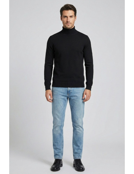 Nerovago lupetto in misto viscosa 750012 [ac2ce5d9]