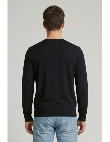 Nerovago maglia scollo a V in misto viscosa 750004 [616d8856]