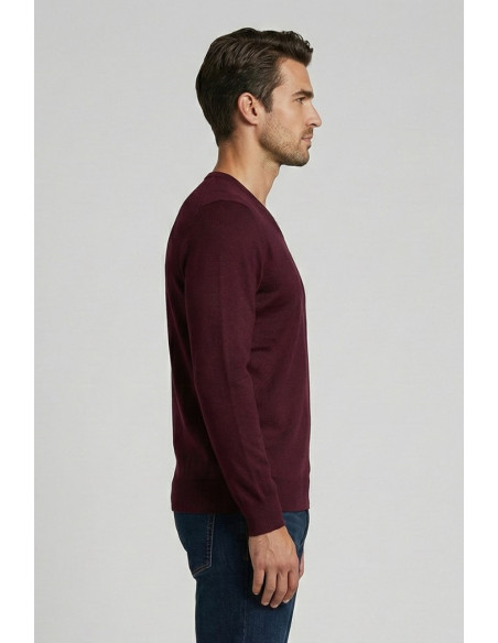 Nerovago maglia scollo a V in misto viscosa 750004 [5f852050]