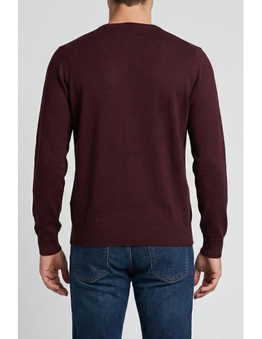 Nerovago maglia scollo a V in misto viscosa 750004 [e898e154]