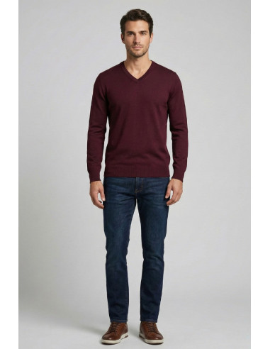 Nerovago maglia scollo a V in misto viscosa 750004 [edc8a64a]