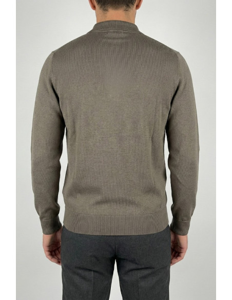Nerovago maglia polo con bottoni in misto viscosa 750003 [dbe080d5]