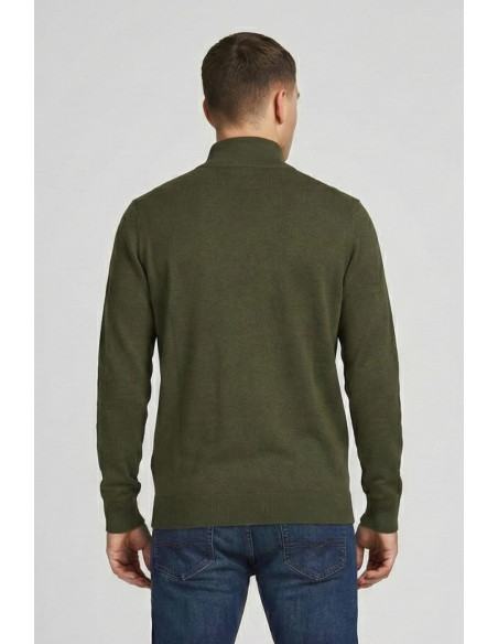 Nerovago lupetto lavorato mezza zip 750102 [032dd2c2]