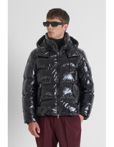 Antony Morato piumino lucido con imbottitura Dupont Sorona mmco00935-fa600281 [94adc88c]