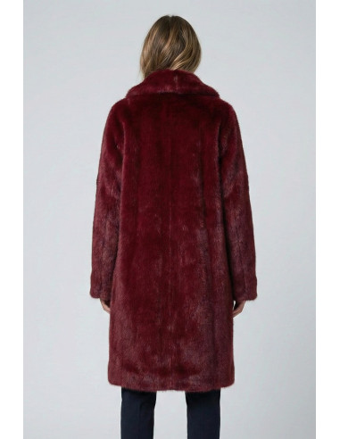 Markup cappotto con effetto pelliccia mw9640628 [f1635b3d]