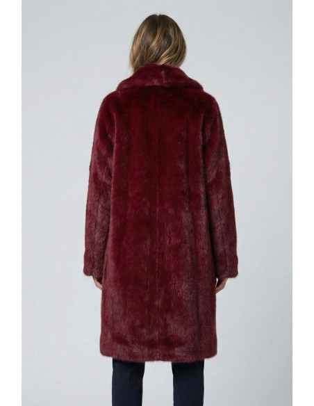 Markup cappotto con effetto pelliccia mw9640628 [f1635b3d]