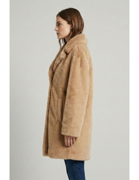 Markup cappotto con effetto pelliccia mw9640628 [a2ae7429]