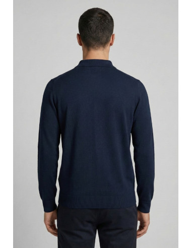 Lumberjack polo in maglia con logo ricamo 102217742 [67358725]