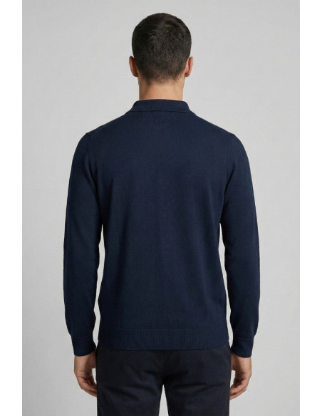 Lumberjack polo in maglia con logo ricamo 102217742 [67358725]