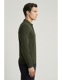 Lumberjack polo in maglia con logo ricamo 102217742 [f376d7cf] 2