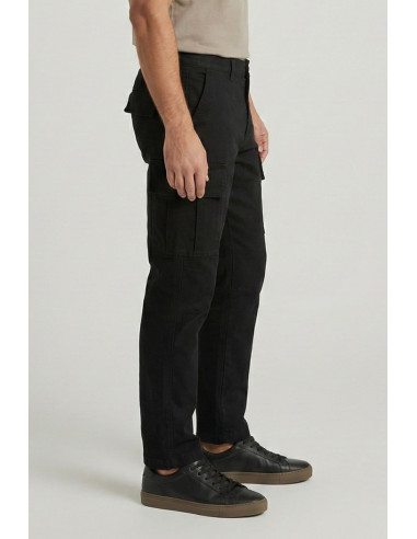 Galerie pantalone cargo in canvas cotone mp406-a [fdba69db]
