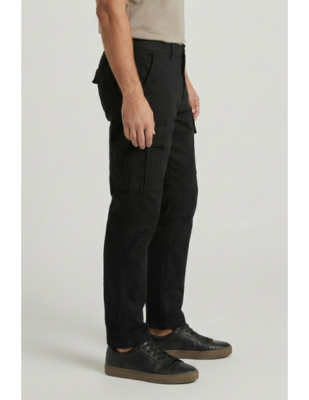 Galerie pantalone cargo in canvas cotone mp406-a [fdba69db]