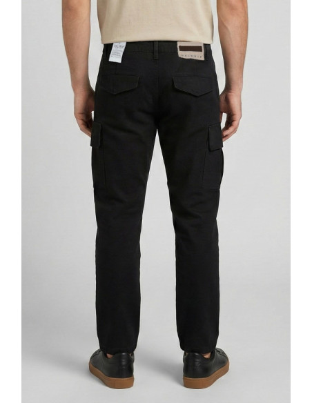 Galerie pantalone cargo in canvas cotone mp406-a [4aa7a8df]