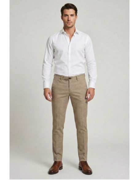 Triple A pantalone slim fit in cotone elasticizzato p399-2526 [dcea7a21]
