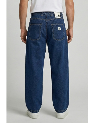 Londinese jeans baggy fit in denim di cotone Ld73-308c m49416 [96bfc0ad]