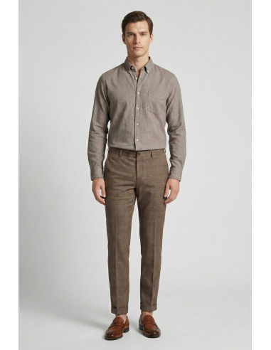Triple A pantalone capri fit a fantasia M1056-2527 [3b399e3d]