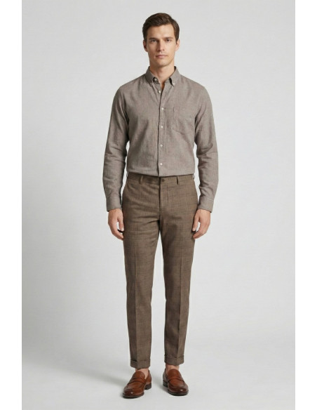 Triple A pantalone capri fit a fantasia M1056-2527 [3b399e3d]