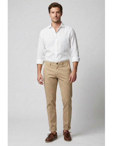 Triple A pantalone capri fit in cotone stretch M1056-2503 [3cdfda4d]
