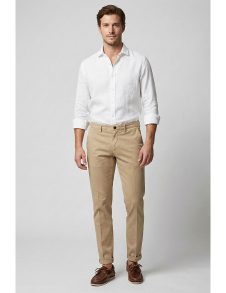Triple A pantalone capri fit in cotone stretch M1056-2503 [3cdfda4d]