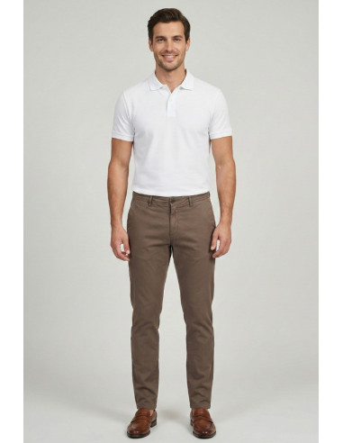 Triple A pantalone chino in cotone elasticizzato M804-2502 [9641fefa]