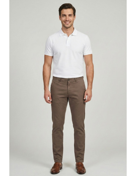 Triple A pantalone chino in cotone elasticizzato M804-2502 [9641fefa]