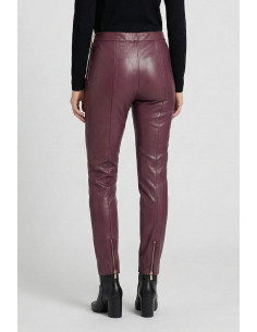 Markup pantalone in ecopelle con zip sul fondo mw9650116 [8f77296e] 2