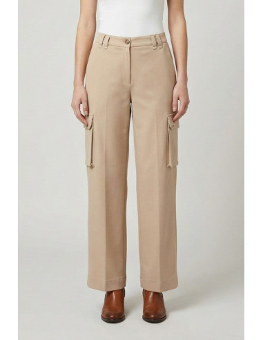 Markup pantalone cargo in flanella mw9650113 [910a5135]