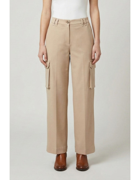 Markup pantalone cargo in flanella mw9650113 [910a5135]