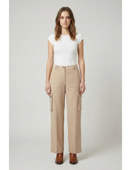Markup pantalone cargo in flanella mw9650113 [60bd41ce]