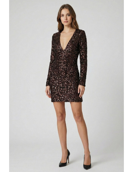 Markup abito in paillettes mw9612001 [45be416b]
