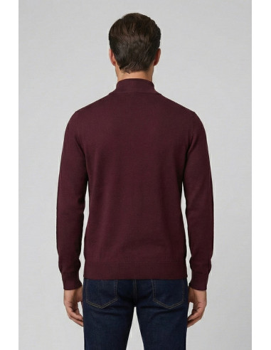 Nerovago cardigan in misto viscosa con zip 750006 [3491ff2a]