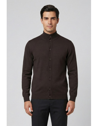 Nerovago cardigan a bottoni in misto viscosa 750026 [5bfa4d76]