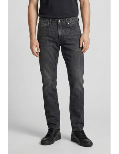 0 Construction jeans in denim nero Fab040-57 1d542 Fabaco/zs [905cca9e]