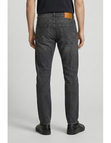 0 Construction jeans in denim nero Fab040-57 1d542 Fabaco/zs [497a8993]
