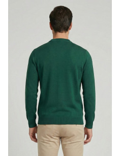 Datch maglia girocollo in misto viscosa con inserti DM9078 [a0961bf2] 2